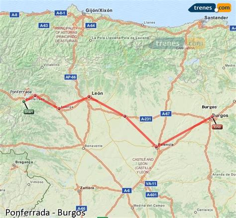 ponferrada a burgos|Ponferrada → Burgos: precios y horarios